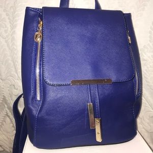 royal blue mini backpack